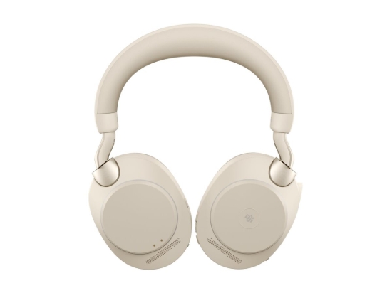 Imagen de Jabra Evolve2 85 MS Stereo - Auricular - tamaño completo - Bluetooth - inalámbrico, cableado - cancelación de sonido activo - conector de 3,5 mm - aislamiento de ruido - beige - Certificado para Equip