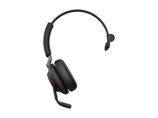 Imagen de Jabra Evolve2 65 MS Mono - Auricular - en oreja - convertible - Bluetooth - inalámbrico - USB-A - aislamiento de ruido - negro - Certificado para Equipos de Microsoft