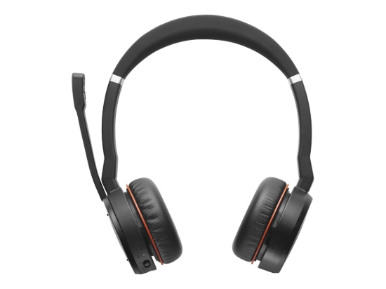 Imagen de Jabra Evolve 75 SE MS Stereo - Auricular - en oreja - Bluetooth - inalámbrico - cancelación de sonido activo - USB - Certificado para Equipos de Microsoft - para LINK 380a MS
