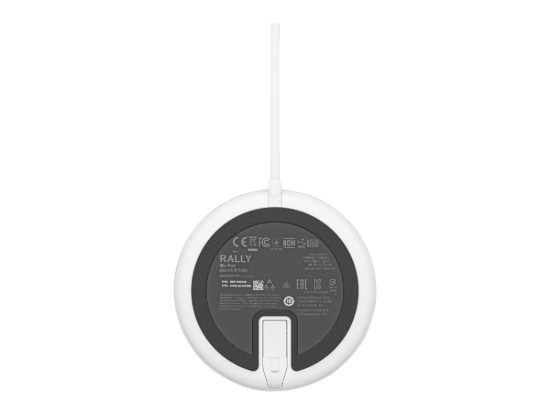 Imagen de Logitech Rally Mic Pod - Micrófono - blanco - Certificado por Skype, Certificado por Zoom, Cisco Webex Certified - para Rally Bar, Plus; Room Solution Large