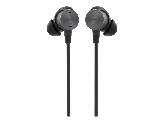 Imagen de Logitech Zone Wired Earbuds - Auricular - en oreja - cableado - conector de 3,5 mm - aislamiento de ruido - grafito - Certificado para Skype Empresarial, Certificado para Equipos de Microsoft