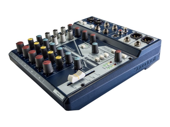 Imagen de Soundcraft Notepad-8FX - Mezclador analógico con DSP FX - de 8 canales