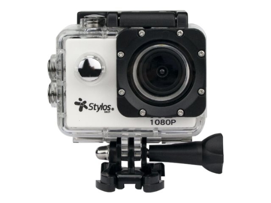 Imagen de Stylos Tech STVACX3 - Cámara de acción - 1080p / 30 fps - 12.0 MP - Wireless LAN - submarino hasta 30 metros - plata