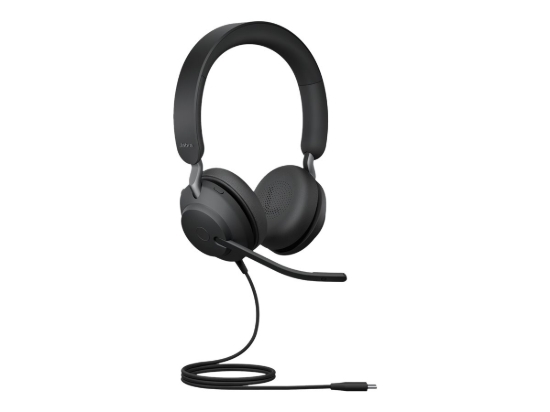 Imagen de Jabra Evolve2 40 SE UC Stereo - Auricular - en oreja - cableado - USB-C - aislamiento de ruido - optimizado para UC