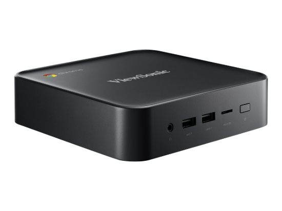 Imagen de ViewSonic Chromebox NMP760 - Miniordenador 1 x Celeron 5205U - RAM 8 GB - SSD - eMMC 64 GB - UHD Graphics - Gigabit Ethernet - Chrome OS - monitor: ninguno