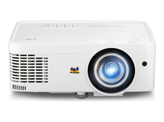 Imagen de ViewSonic LS560WH - Proyector DLP - RGB LED - 3000 ANSI lumens - WXGA (1280 x 800) - 16:10 - 720p - objetivo zoom