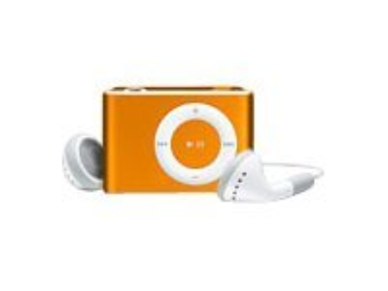 Imagen de Apple iPod shuffle - 2ª generación - reproductor digital - 1 GB - naranja