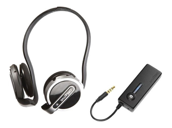 Imagen de Creative Wireless Headphones SL3100 - Auriculares con diadema - montaje detrás del cuello - Bluetooth - inalámbrico