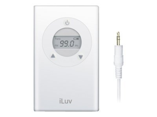 Imagen de iLuv i701 - Transmisor de FM para teléfono móvil - para Apple iPod (1G, 2G, 3G, 4G, 5G); iPod mini; iPod shuffle (1G, 2G)