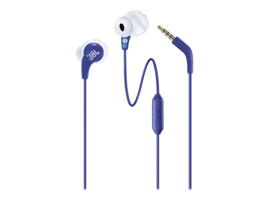 Imagen de JBL Endurance RUN - Auriculares internos con micro - en oreja - cableado - azul