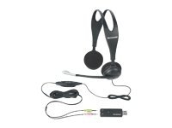Imagen de Lenovo USB/Analogue Headset by Sennheiser - Auricular - en oreja - cableado