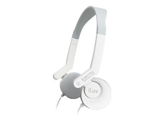 Imagen de iLuv i401 - Auriculares con diadema - en oreja - cableado - conector de 3,5 mm