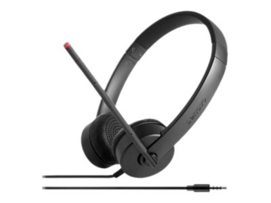 Imagen de Lenovo Stereo Analog Headset - Auricular - en oreja - cableado