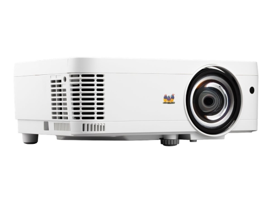 Imagen de ViewSonic LS550WH - Proyector DLP - RGB LED - 3000 lúmenes - WXGA (1280 x 800) - 16:10 - 720p - objetio fijo para distancias cortas