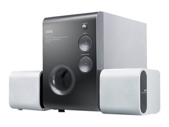 Imagen de jWIN JS-P201 - Sistema de altavoces - canal 2.1 - 28 vatios (Total) - negro