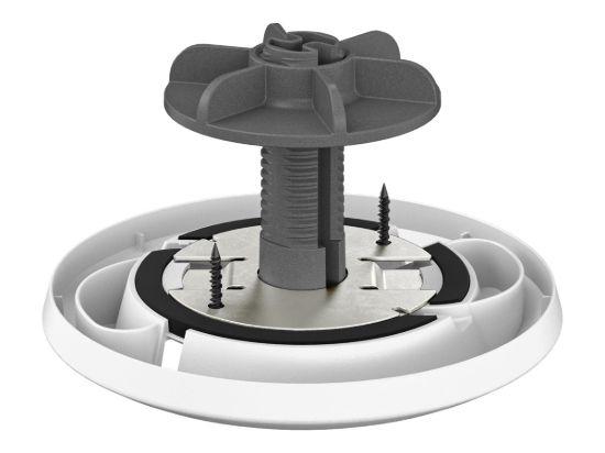 Imagen de Logitech Rally Table and Ceiling Mount for Rally Mic Pod - Abrazadera - para micrófono - blanco - se puede instalar en el techo - para Rally Bar, Bar Mini, Mic Pod, Plus; Room Solution Large