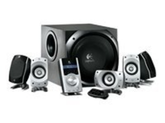 Imagen de Logitech Z-5500 Digital - Sistema de altavoces - para PC - canal 5.1 - 505 vatios (Total)