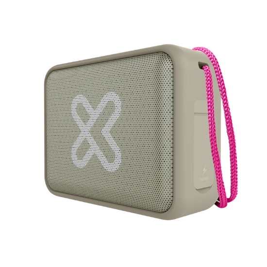 Imagen de Klip Xtreme Port TWS KBS-025 - Altavoz - Beige - Resistencia al agua 20 horas IPX7