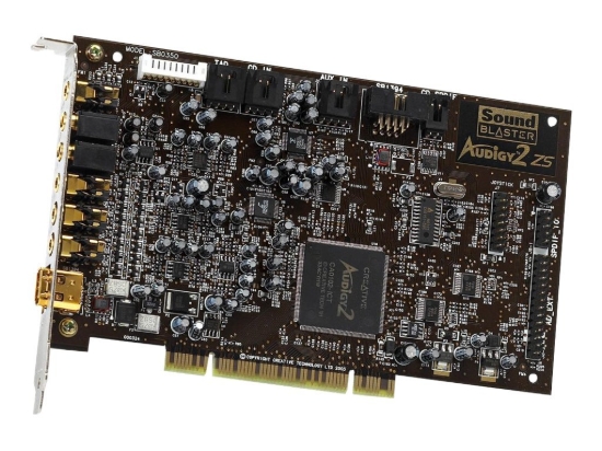 Imagen de Creative Sound Blaster Audigy 2 ZS - Tarjeta de sonido - de 24 bits - 192 kHz - 7.1 - PCI - Creative Audigy 2 ZS