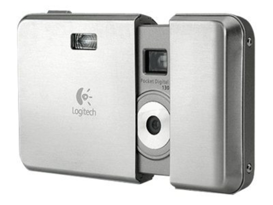 Imagen de Logitech Pocket Digital 130 - Cámara digital - compacta - 1.3 MP - flash 16 MB
