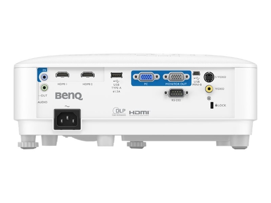 Imagen de BenQ MW560 - Proyector DLP - portátil - 3D - 4000 ANSI lumens - WXGA (1280 x 800) - 16:10 - 720p
