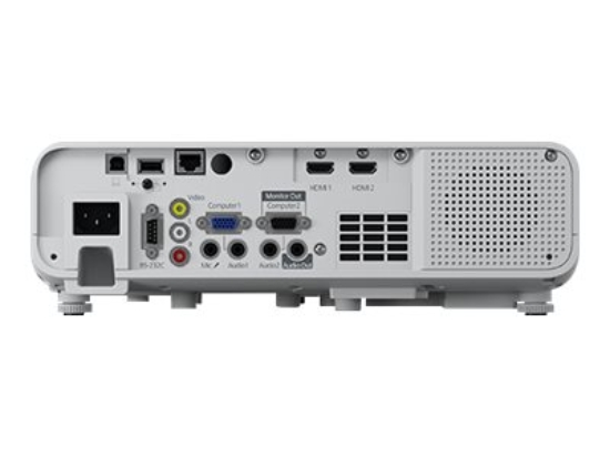 Imagen de Epson PowerLite L250F - Proyector 3LCD - 4500 lúmenes (blanco) - 4500 lúmenes (color) - HD (1366 x 768) - 16:9 - IEE 802.11a/b/g/n/ac inalámbrico/LAN/Miracast