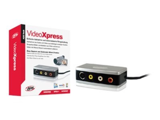 Imagen de ADS Video Xpress - Adaptador de captura de vídeo - USB 2.0 - NTSC, SECAM, PAL