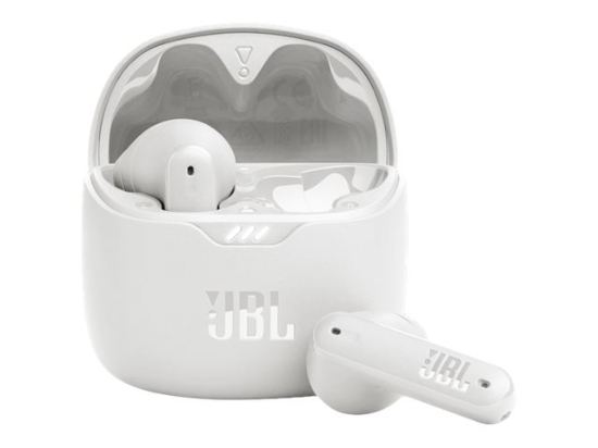 Imagen de JBL TUNE Flex - Auriculares inalámbricos con micro - auriculares de oído - Bluetooth - cancelación de sonido activo - blanco
