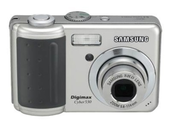 Imagen de Samsung Digimax Cyber 530 - Cámara digital - compacta - 5.1 MP - 3x zoom óptico - negro