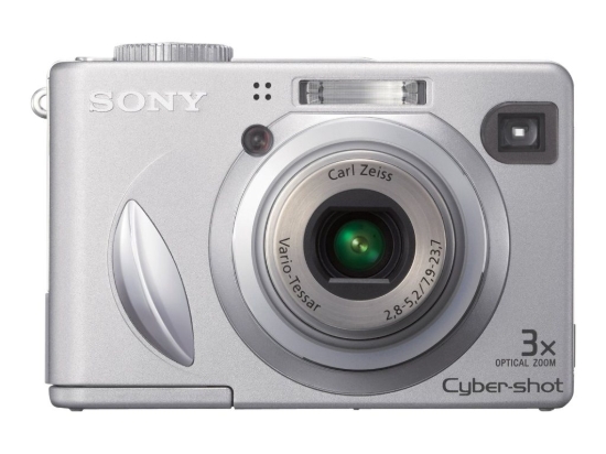 Imagen de Sony Cyber-shot DSC-W5 - Cámara digital - compacta - 5.1 MP - 3x zoom óptico - Carl Zeiss - flash 32 MB - plata