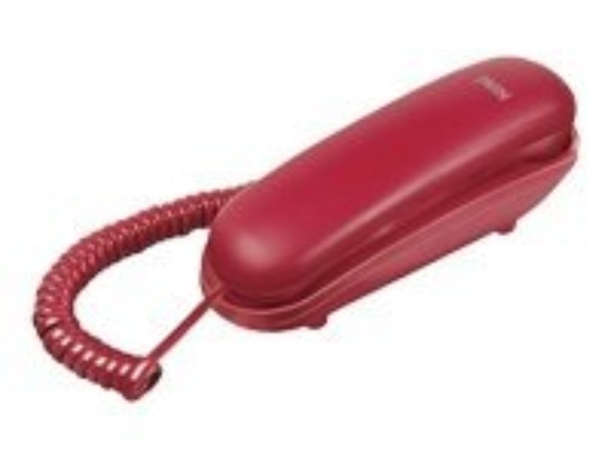 Imagen de jWIN JT P33 - Teléfono con cable - rojo