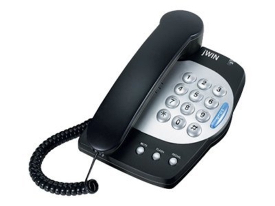Imagen de jWIN JT P330 - Teléfono con cable - negro