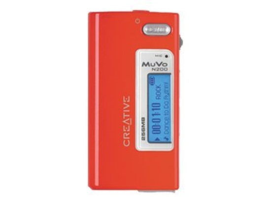 Imagen de Creative MuVo Micro N200 - Reproductor digital - 256 MB - rojo