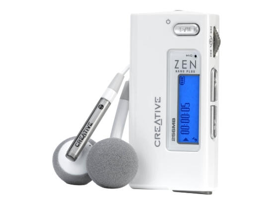 Imagen de Creative ZEN Nano Plus - Reproductor digital - 256 MB - blanco
