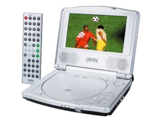Imagen de jWIN JD-VD740 - Lector de DVD - portátil - pantalla 7"