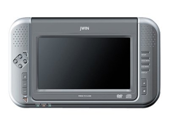 Imagen de jWIN JD-VD749 - Lector de DVD - portátil - pantalla 7" - plata