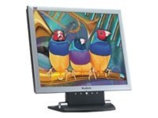 Imagen de ViewSonic VE510s - Monitor LCD - 15" - 1024 x 768 - 250 cd/m² - 400:1 - 16 ms - VGA - plateado sobre negro