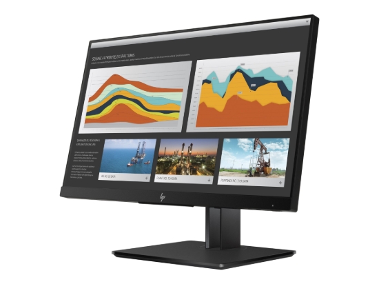 Imagen de HP Z22n G2 - Monitor LED - 21.5" - 1920 x 1080 Full HD (1080p) @ 60 Hz - IPS - 250 cd/m² - 1000:1 - 5 ms - HDMI, VGA, DisplayPort - Black Pearl, base de aluminio fundido