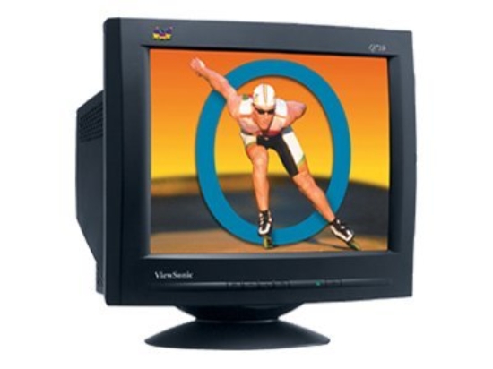 Imagen de ViewSonic Optiquest Q71b - Monitor CRT - 17" (16" visible) - 1280 x 1024 @ 66 Hz - VGA