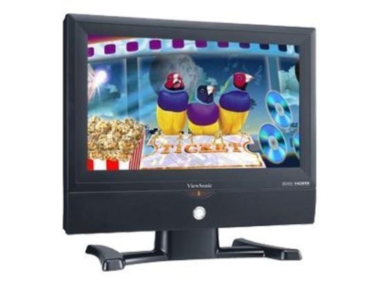 Imagen de ViewSonic N2051w - 20" Clase diagonal TV con pantalla de cristal líquido - 720p 1366 x 768 - negro