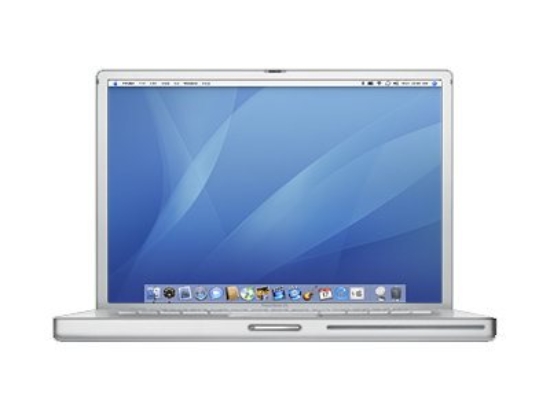 Imagen de Apple PowerBook G4 - PPC G4 - Mobility Radeon 9700 - 512 MB RAM - 80 GB HDD - Grabadora de DVD DL - 15.2" 1440 x 960 - Gigabit Ethernet - - kbd: español