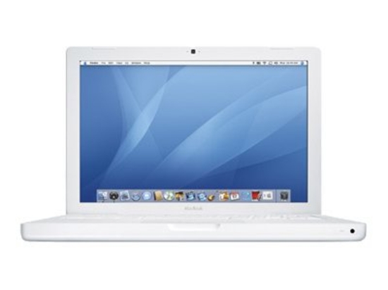 Imagen de Apple MacBook - Intel Core 2 Duo - GMA 950 - 512 MB RAM - 60 GB HDD - CD-RW / DVD - 13.3" 1280 x 800 - Gigabit Ethernet - - blanco - kbd: EE. UU.