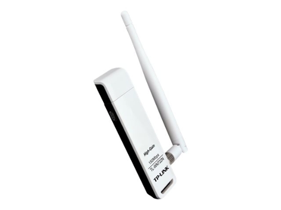 Imagen de TP-Link TL-WN722N - Adaptador de red - USB 2.0 - 802.11b/g/n
