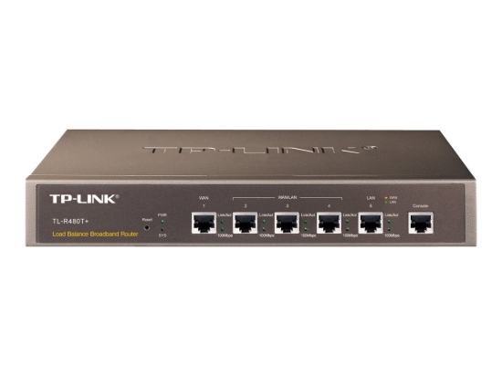 Imagen de TP-LINK TL-R480T+ - Router conmutador de 3 puertos Puertos WAN: 2