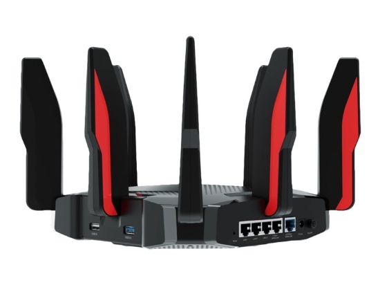 Imagen de TP-Link Archer GX90 V1 - Enrutador inalámbrico - Ethernet / Fast Ethernet / Gigabit Ethernet / IEEE 802.11ax (Wi-Fi 6) / IEEE 802.11n / IEEE 802.11ac / IEEE 802.11b / IEEE 802.11a / IEEE 802.11g / 2.5