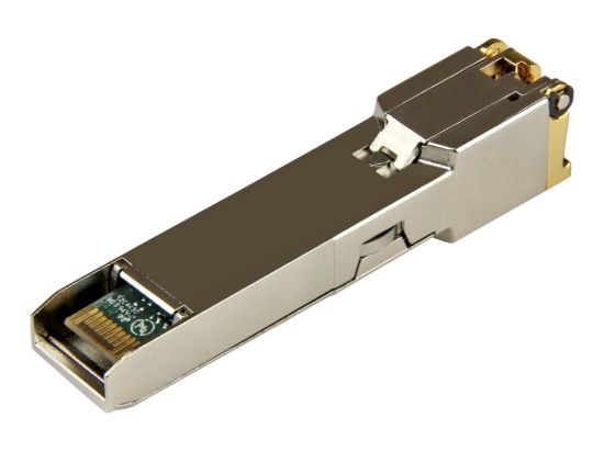 Imagen de StarTech.com Módulo Transceptor SFP Compatible con Cisco GLC-T - 1000BASE-T - Módulo de transceptor SFP (mini-GBIC) (equivalente a: Cisco GLC-T) - 1GbE - 1000Base-T - RJ-45 - hasta 100 m