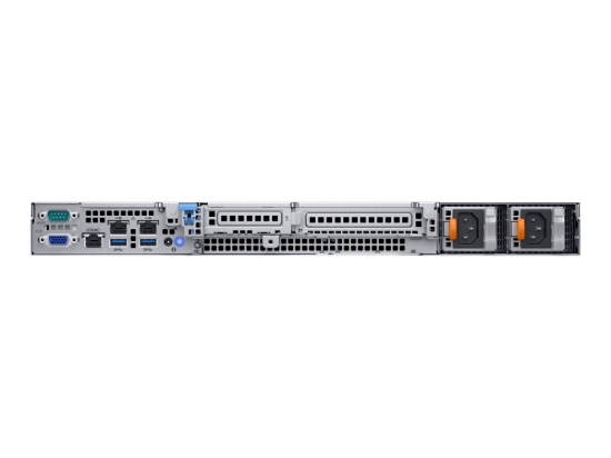 Imagen de Dell PowerEdge R340 - Servidor - se puede montar en bastidor - 1U - 1 vía - 1 x Xeon E-2236 / hasta 4.8 GHz - RAM 16 GB - SAS - hot-swap 3.5" bahía(s) - HDD 1 TB - Matrox G200 - Gigabit Ethernet - sin