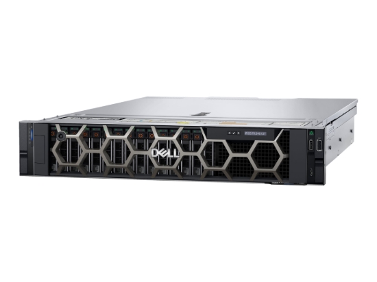Imagen de Dell PowerEdge R550 - Servidor - se puede montar en bastidor - 2U - 2 vías - 1 x Xeon Silver 4310 / hasta 3.3 GHz - RAM 16 GB - SAS - hot-swap 3.5" bahía(s) - sin disco duro - Matrox G200 - Gigabit Et
