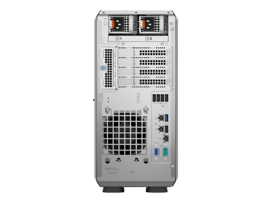 Imagen de Dell PowerEdge T350 - Servidor - torre - 1 vía - 1 x Xeon E-2356G / hasta 5 GHz - RAM 16 GB - SAS - hot-swap 3.5" bahía(s) - HDD 2 TB - Matrox G200 - Gigabit Ethernet - sin SO - monitor: ninguno - con