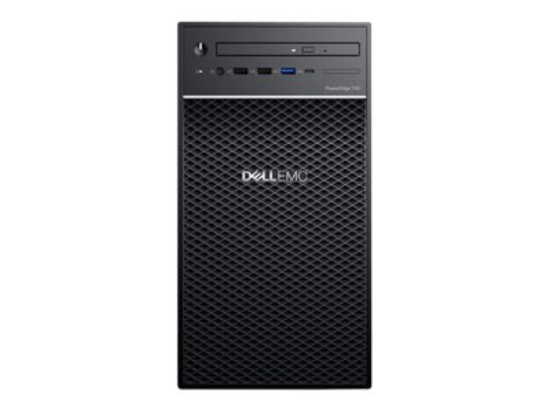 Imagen de Dell PowerEdge T40 - Servidor - torre - 1 vía - 1 x Xeon E-2224G / hasta 4.7 GHz - RAM 8 GB - HDD 1 TB - grabadora de DVD - UHD Graphics P630 - Gigabit Ethernet - sin SO - monitor: ninguno - negro - c